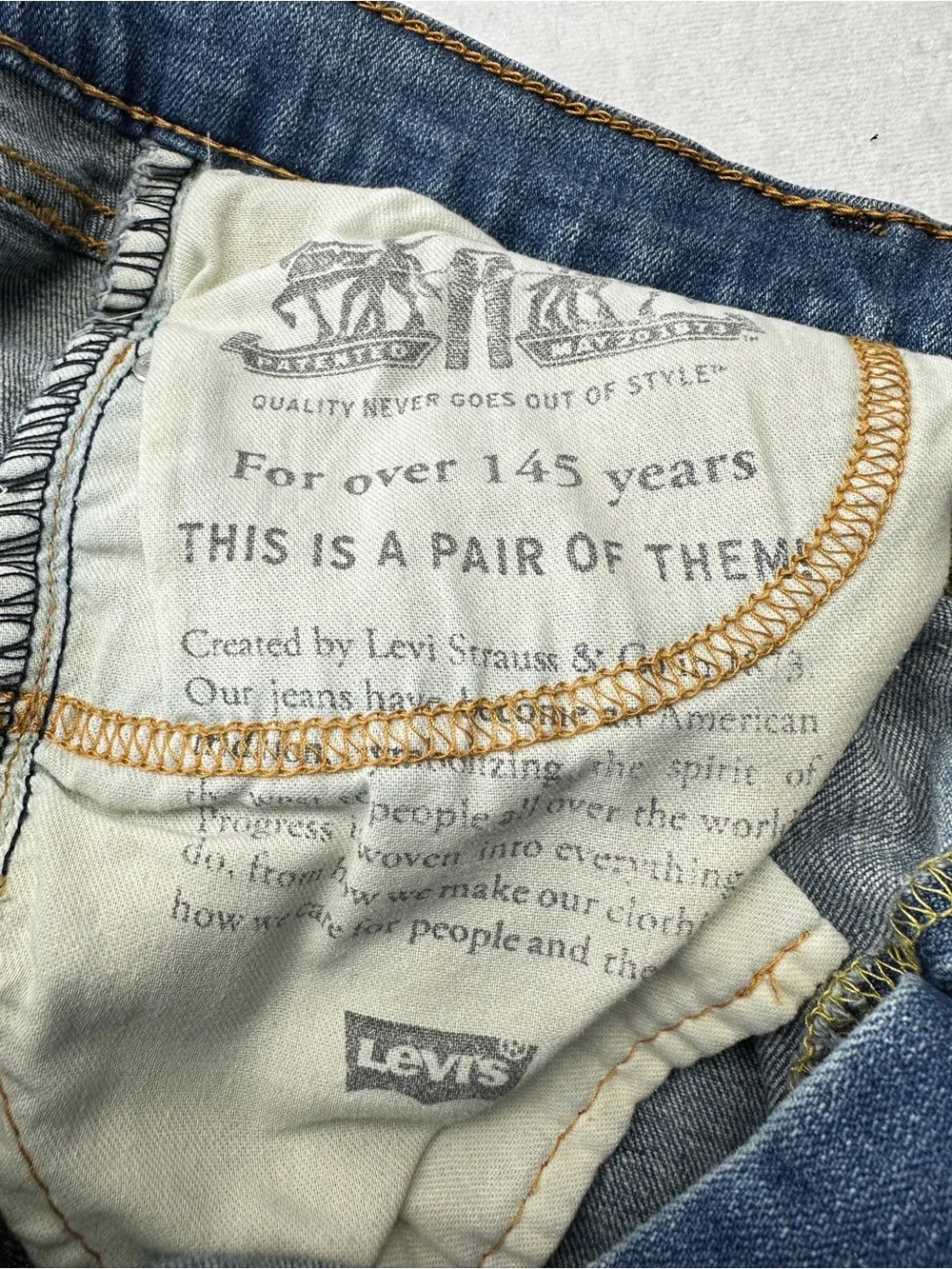 Levi’s 511 Straight Leg Jeans Mens Denim Medium Blue 30x30 Classic Cotton Loose